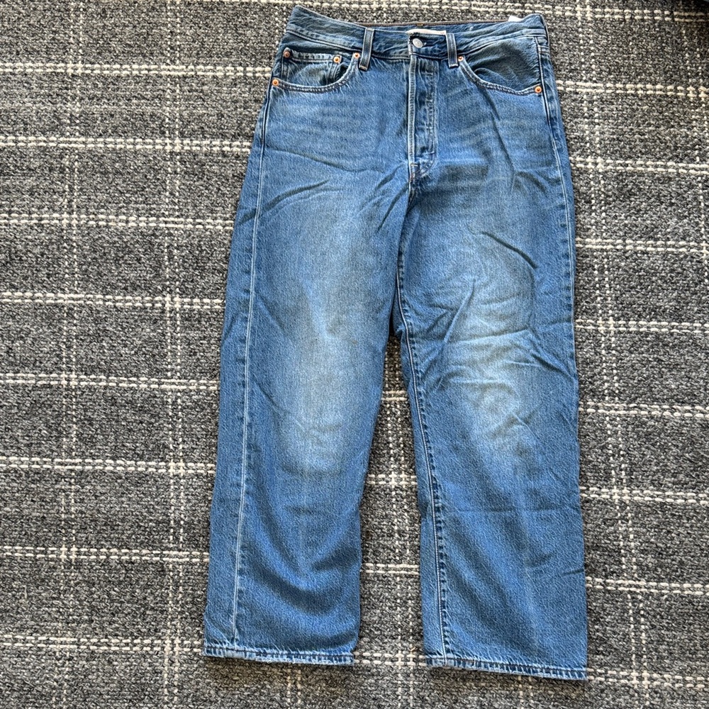 Women’s Levi's Straight Leg Blue Jeans